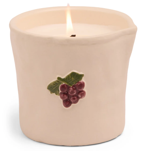 Vela ceramica bistro BOARDEAUX GRAPE