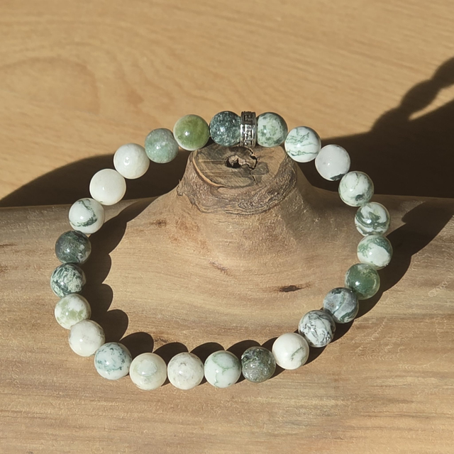 Bracelet Agate Arbre