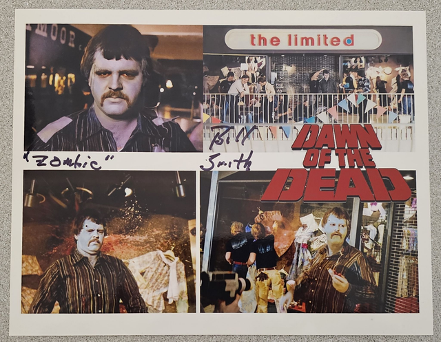 Bill Smith Autograph (Dawn of the Dead)