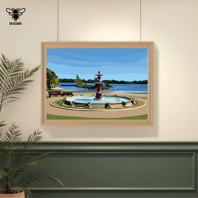 Art Print - Poole Park