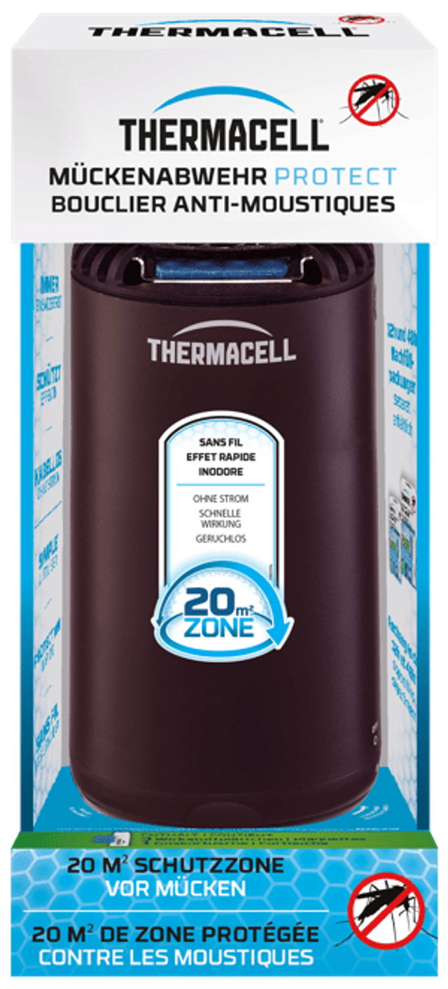 Bouclier anti moustiques  - THERMACELL- (gaz+plaquette )+ Recharge 12H