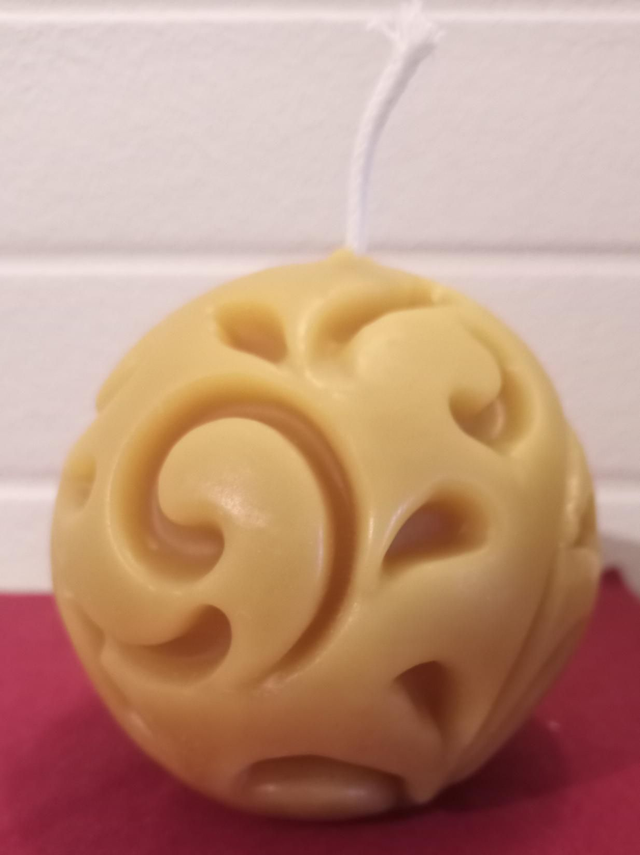 Kerze, Ornamentkugel 