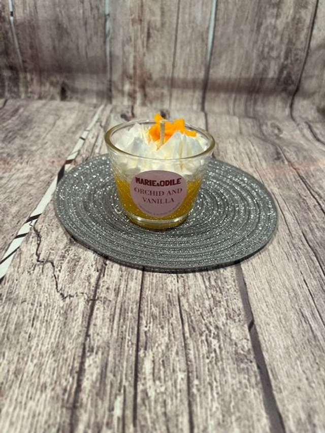 Bougie parfumée Orchid and vanilla - 100 grammes
