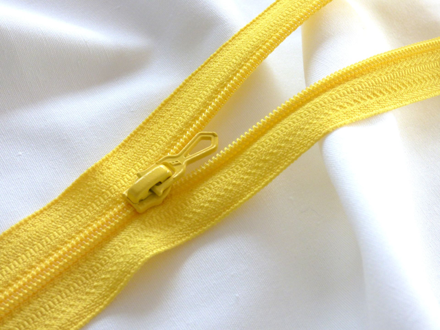 Spirale 4mm Jaune - Fermeture Eclair
