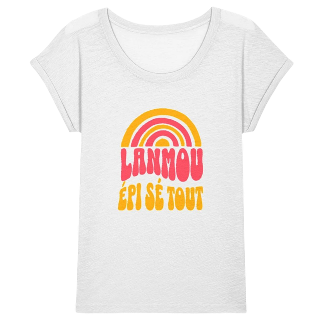 Lanmoun _ T-Shirt Femme Premium Bio