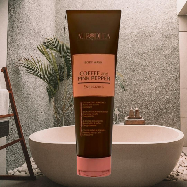 Aurodhea Coffee & Pink Pepper Body Wash – 250ML | Energizing & Refreshing
