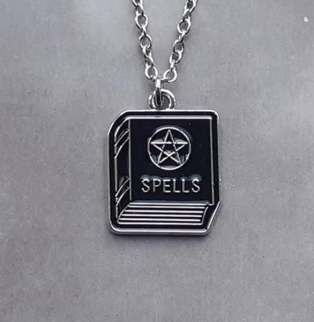Spell Book Necklace (Small)
