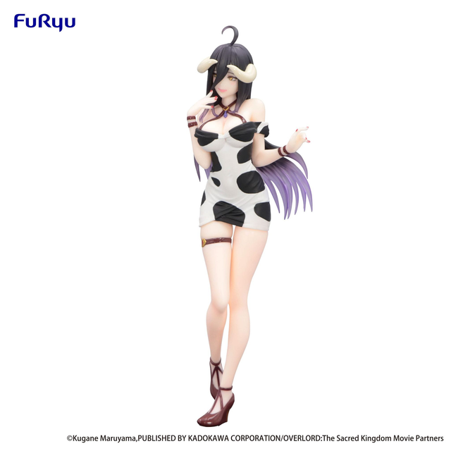 Albedo Mini Dress Cow Pattern - OVERLORD - Statua Trio-Try-iT 21cm