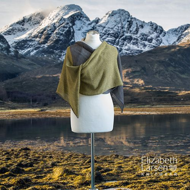 Skye Collection lime and grey wrap / pashmina / stole. Super fine merino shawl. Wedding attire.