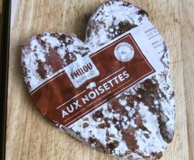 Saucisson cœur noisette