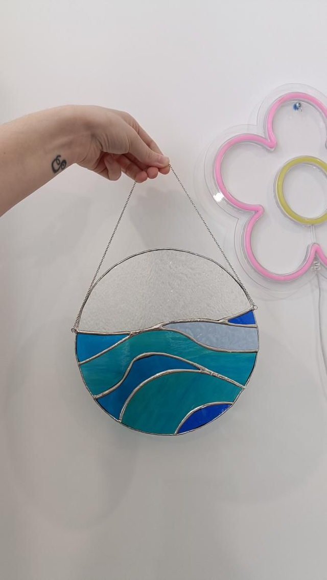 Cours d'initiation au vitrail Tiffany - 1 journée de 10 h à 18h (8 heures)