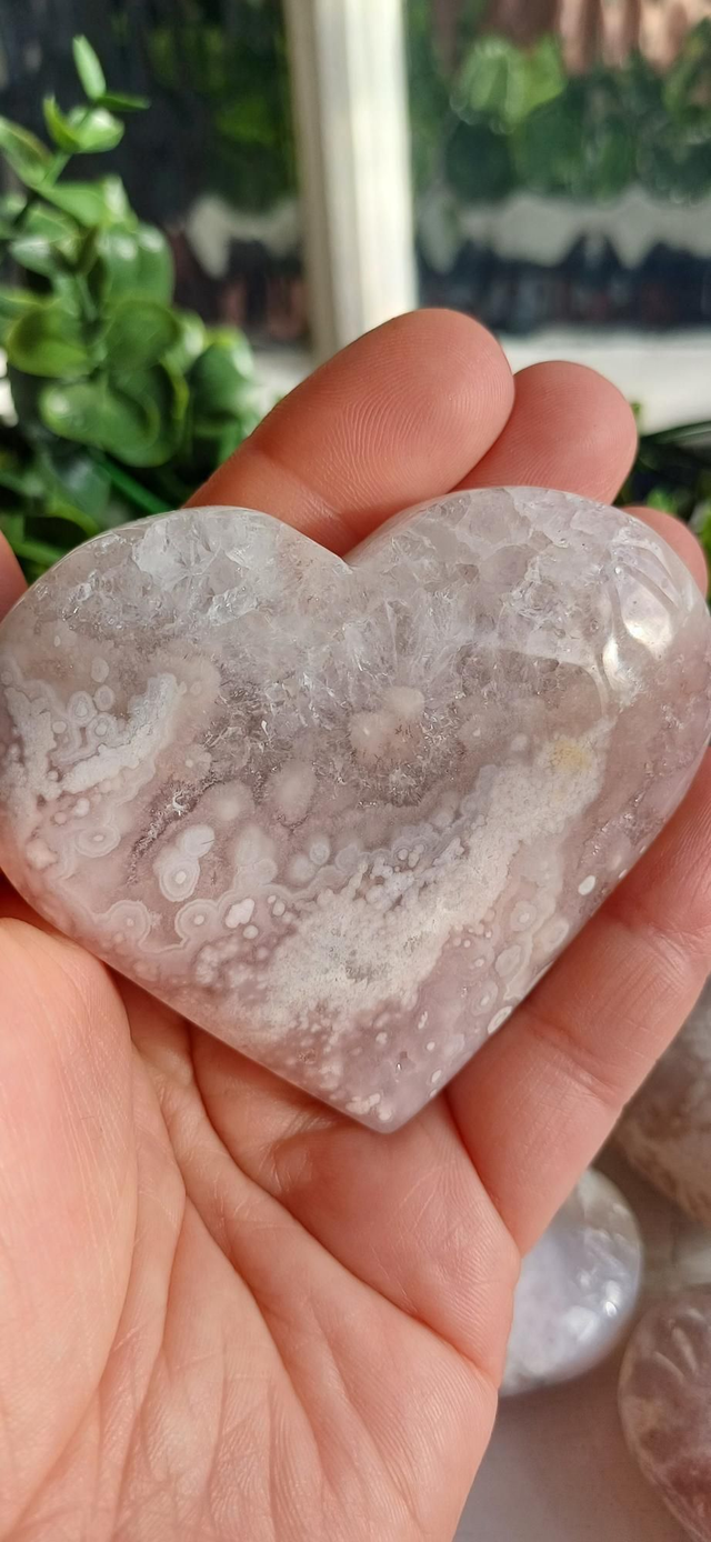 Pink Amethyst Heart no. 4