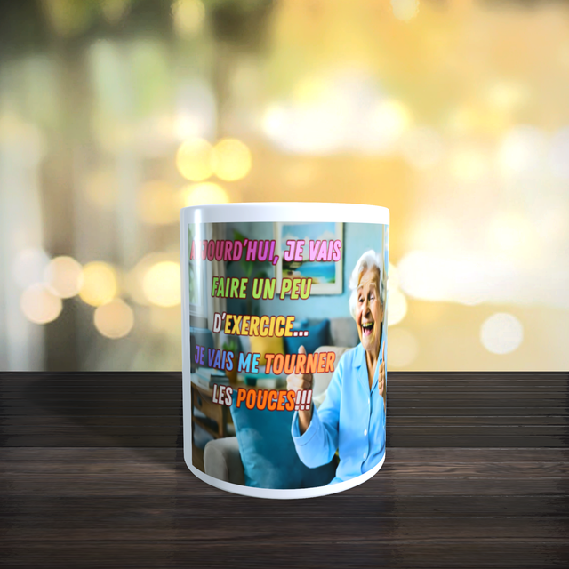 Mug humour pour se mettre de bonne humeur