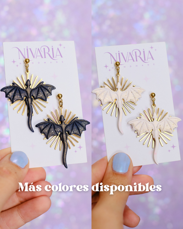 Pendientes de dragón Día