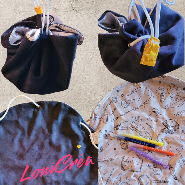 Pochon Coloriage &quot;Magie&quot;