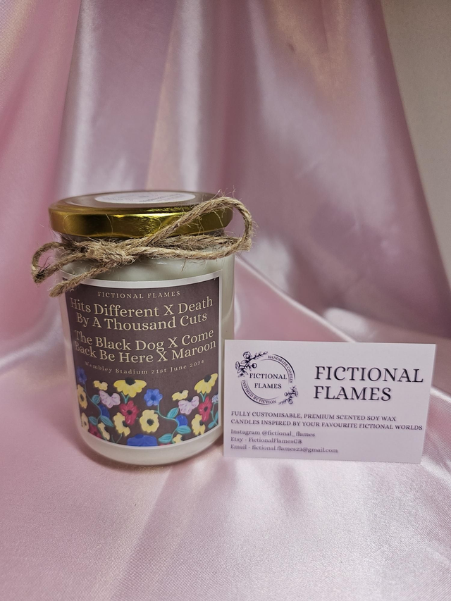 CUSTOM surprise song candle 