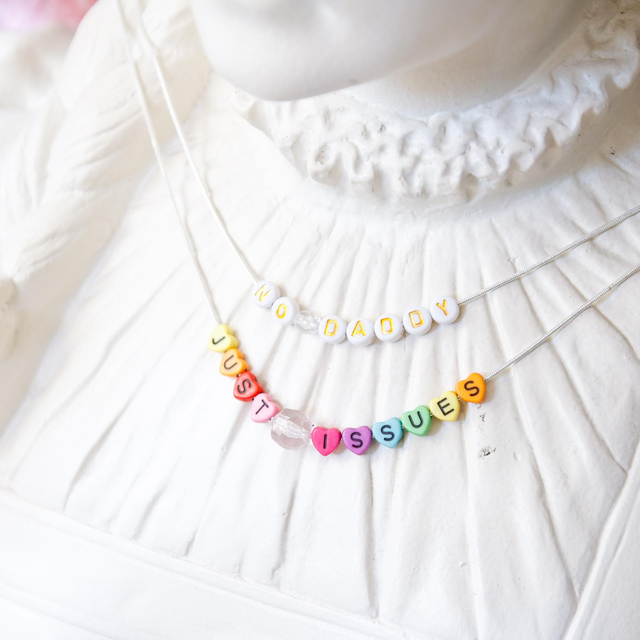 Collier No Daddy Just Issues