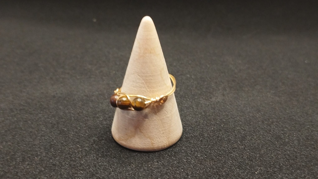 Bague en œil de tigre