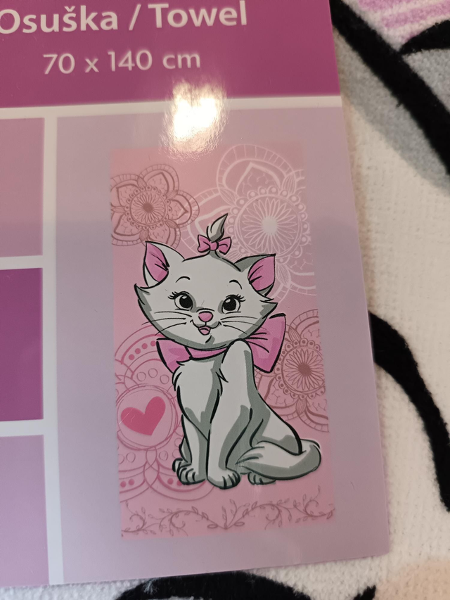Serviette marie aristochats 