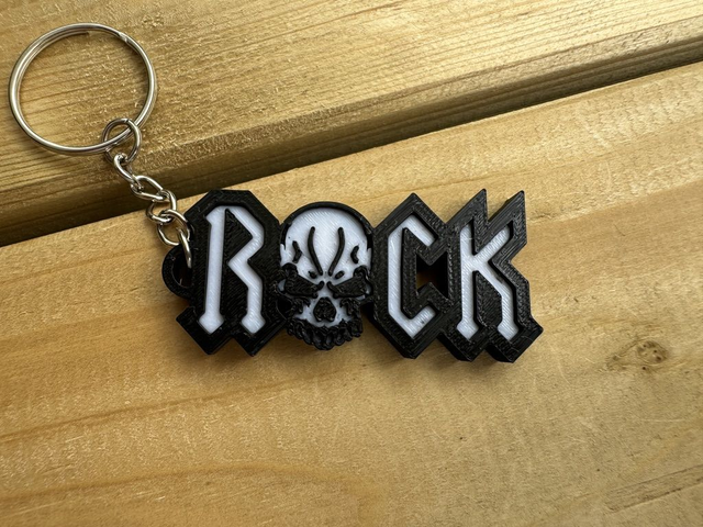 Rock Keychain