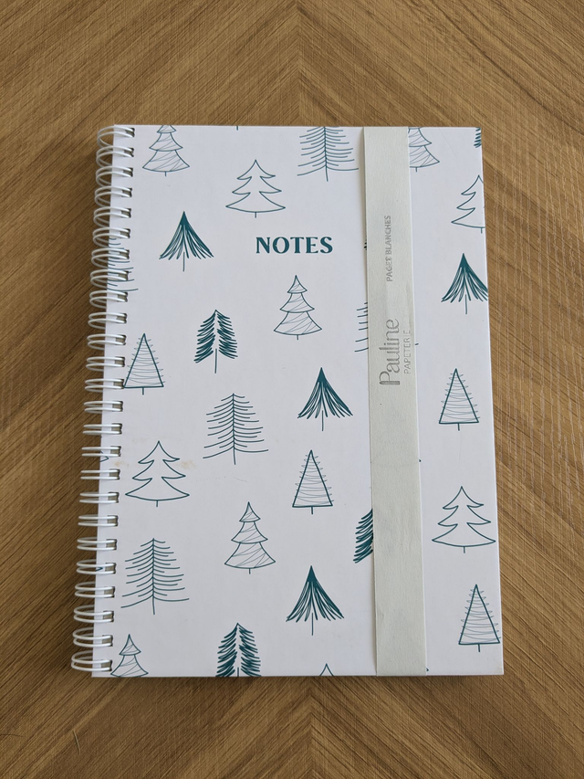 Carnet A5 Sapins - REF601