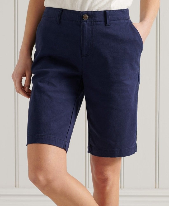 519B07A - SUPERDRY bermuda uomo in cotone con tasche  stile casual sportivo
