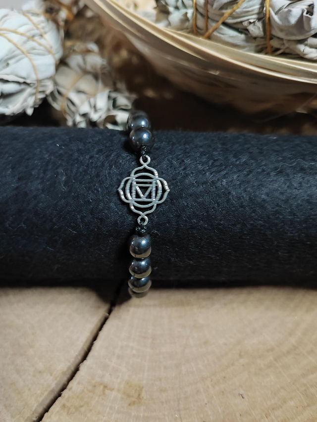 Bracelet Chakra Hématite 