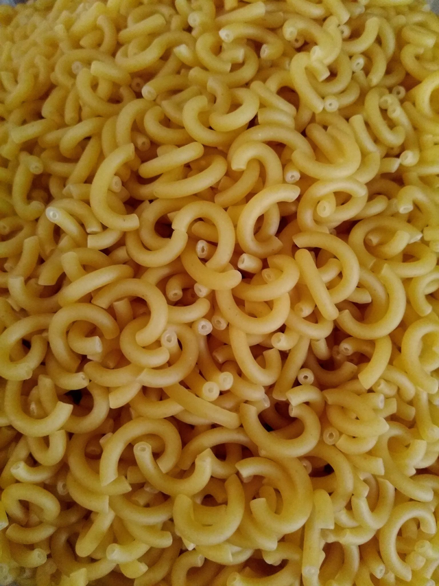 Gabelspaghetti ohne Ei