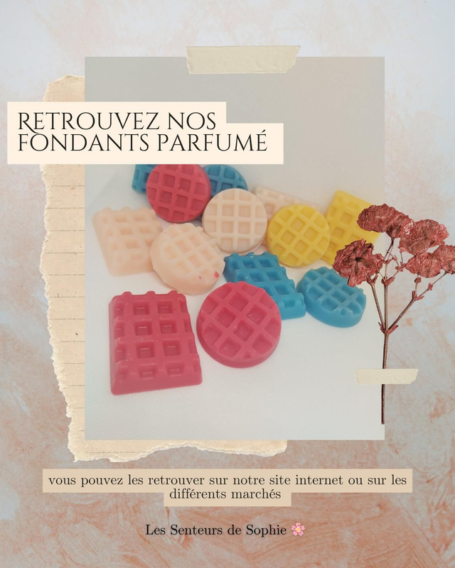 Fondants Gaufrettes - Lilas 