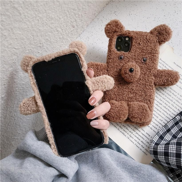 Coque Peluche Ourse