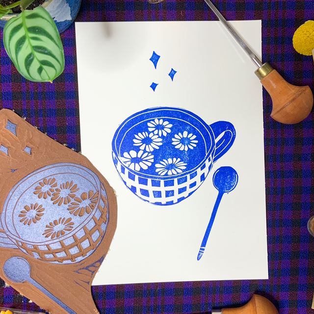 La tisane de camomille 