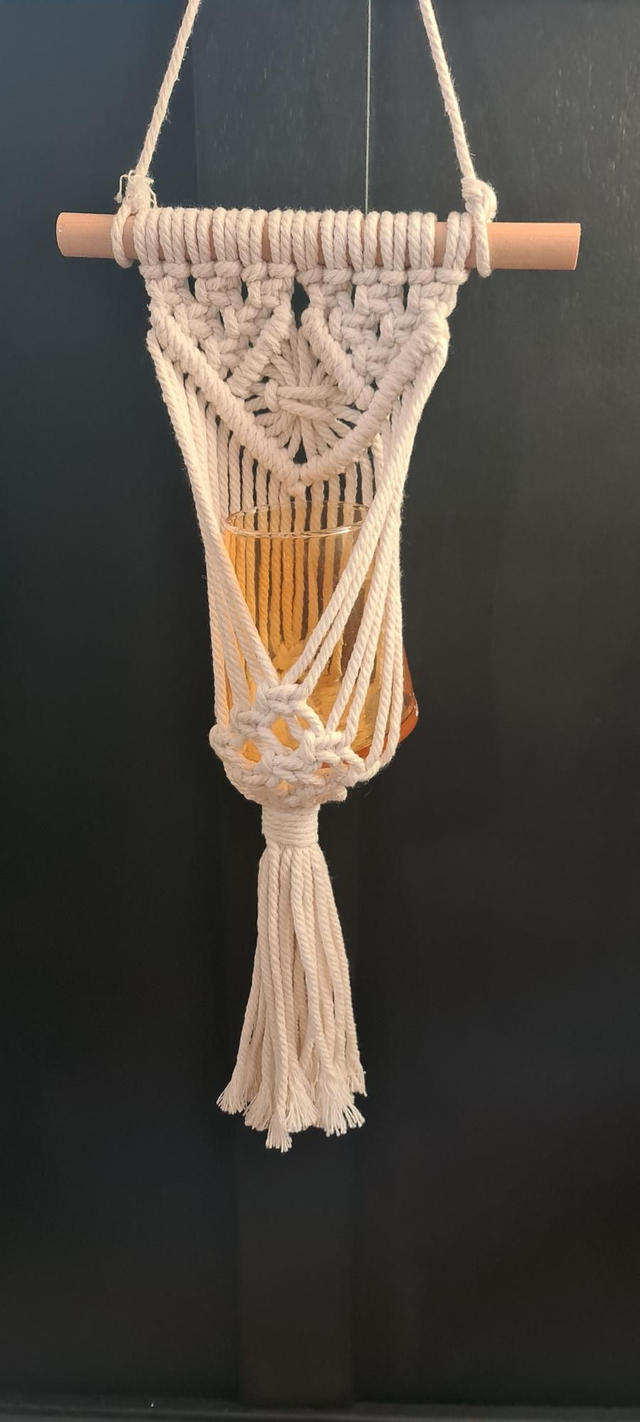 Suspension macramé 