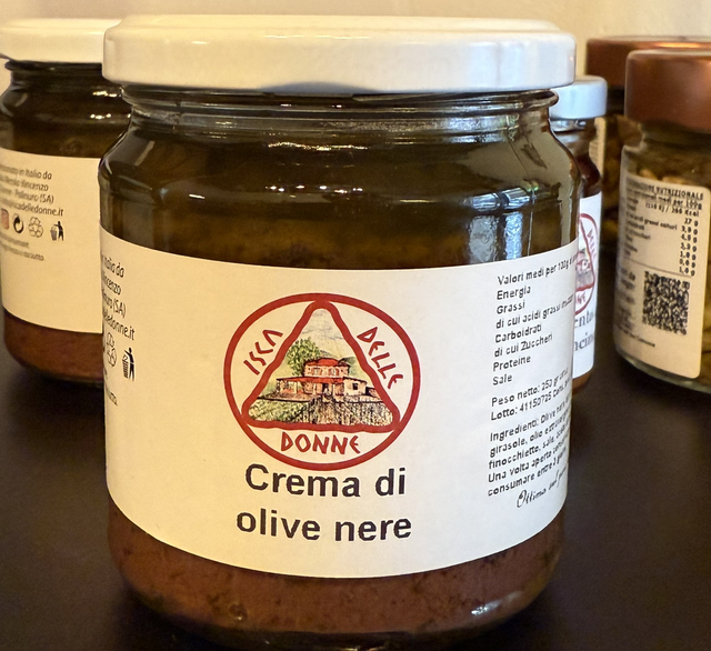 Crema di olive nere - Isca delle Donne