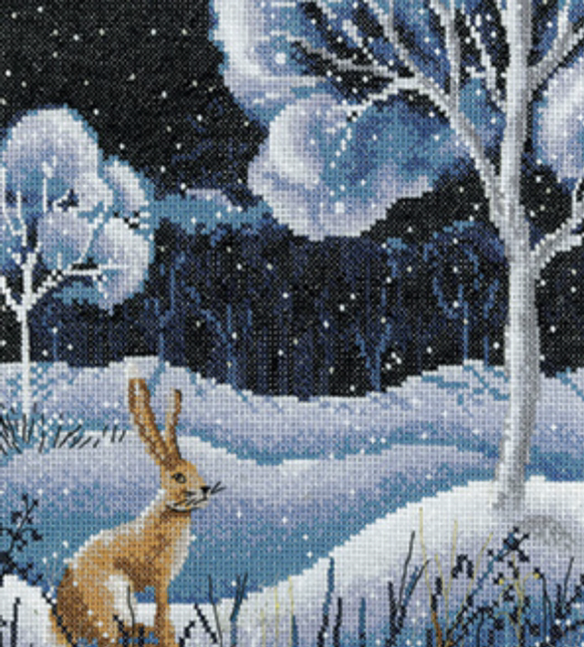 WinterForest Hare by Heritage Crafts