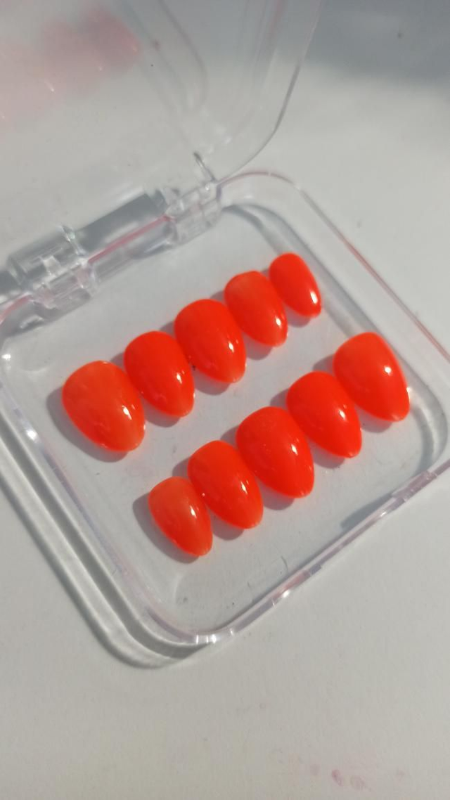 Orange fluo - Amande XS 