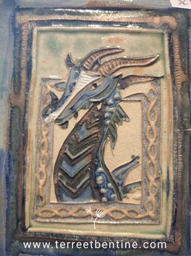 Dragonne - en grès - Vendue