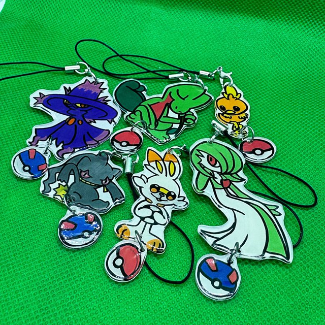 Pokemon handmade phone charms n2