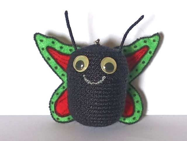 Llavero Mariposa Verde