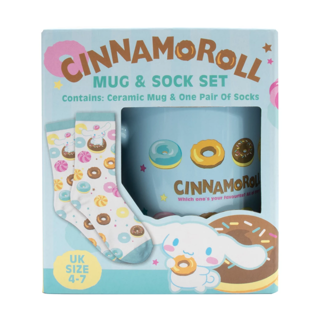 Hello Kitty: Cinnamoroll Mug &amp; Sock Set