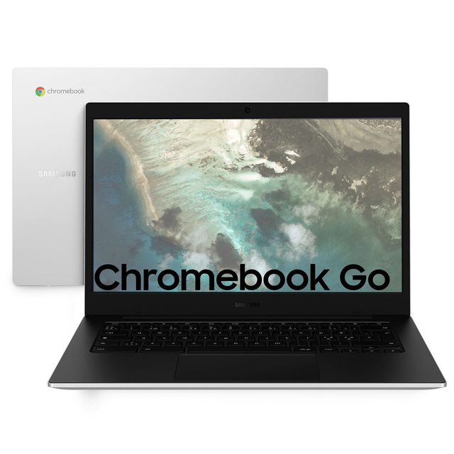 galaxy c book go silver cel 4g 64g chrome os 14