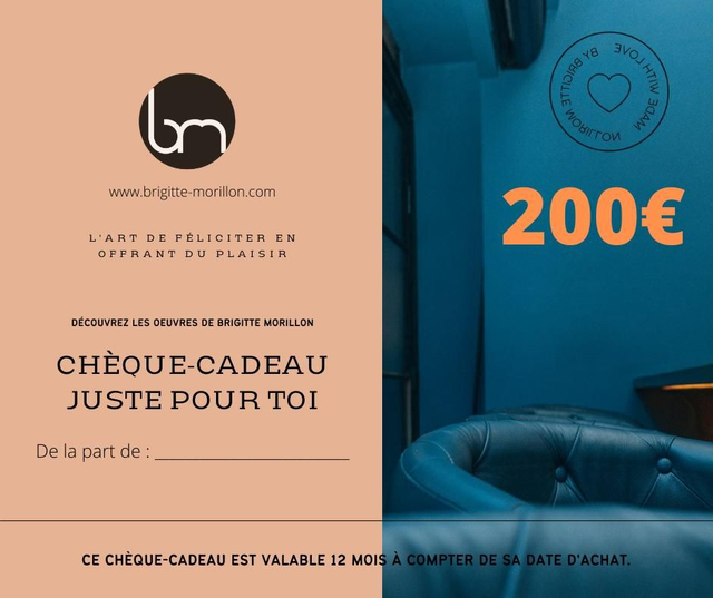 CHÈQUES-CADEAU À OFFRIR - 200€