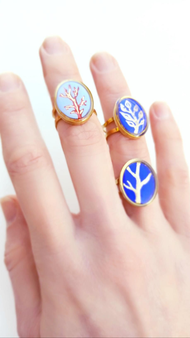 Bague Embranchements