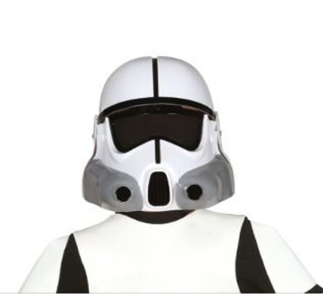 CARNEVALE , CASCO STORM TROOPER  , STAR WARS