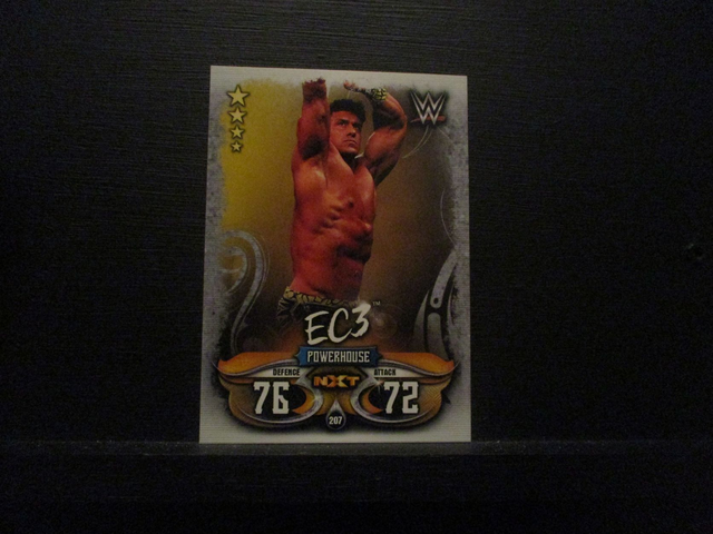 EC3 - NXT Slam Attax Live Original Trading Card #207