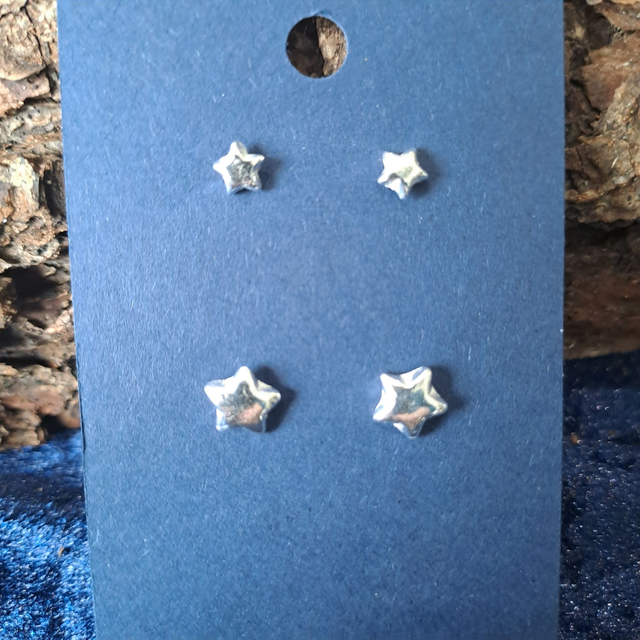 Mini star studs duo set 