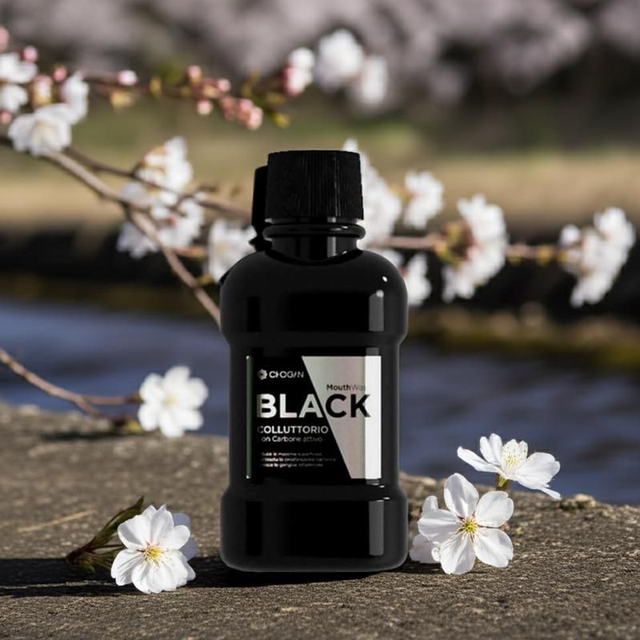 Chogan Black Mouthwash – Activated Charcoal 80ML | Oral Hygiene