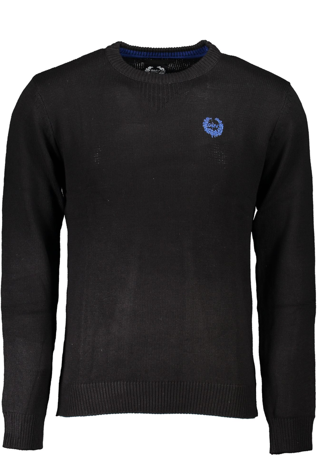 6195GIAN MARCO VENTURI MAGLIA UOMO NERO