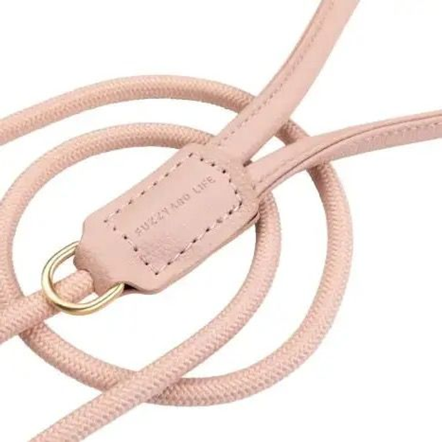 Fuzzyard Soft Blush Rope Lead 