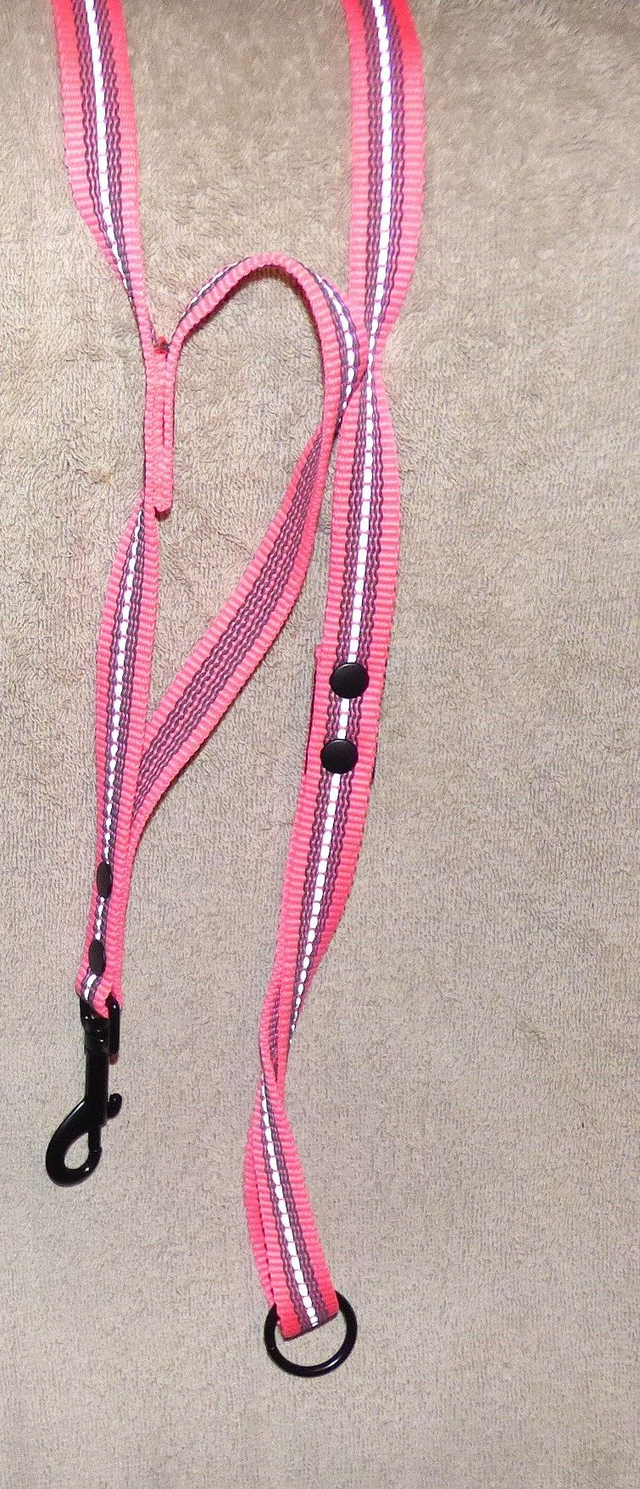 Antiglidkoppel med reflex och extra handtag, rosa
