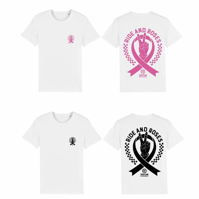 T-shirt Mixte - RIDE AND ROSES x RARE